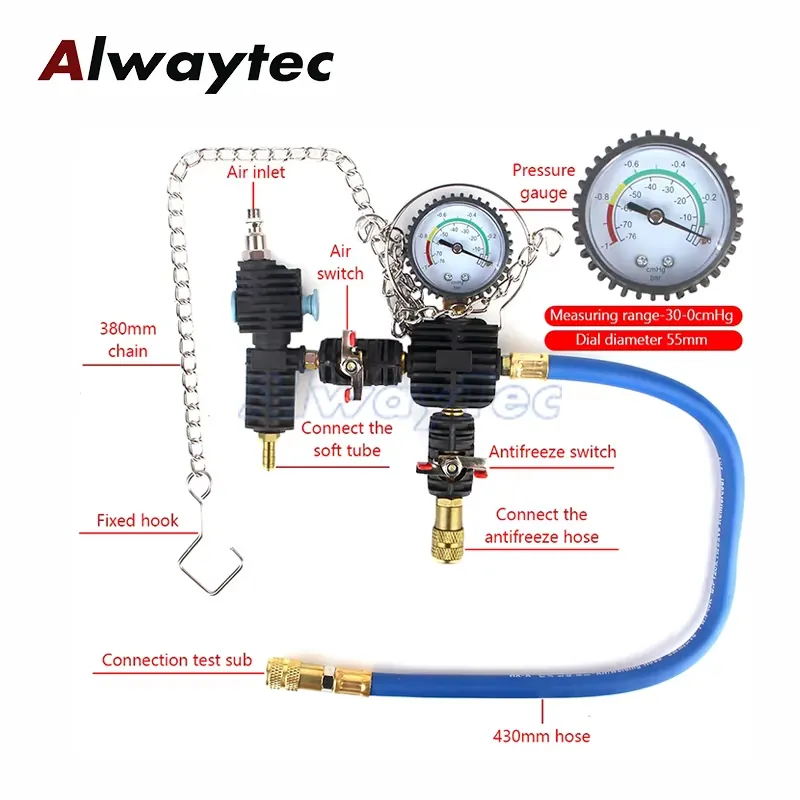 เครื่องวัดแรงดันถังน้ำรถยนต์ เ - Radiator Pressure Tester บทวิจารณ์และราคา
