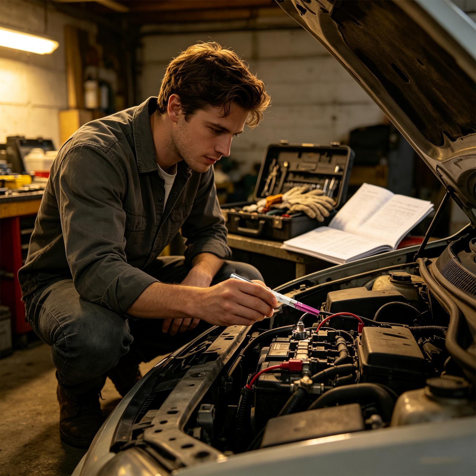 ปากกาทดสอบระบบไฟฟ้ารถยนต์แบบไม - Auto Repair Shop Diagnostics บทวิจารณ์และราคา