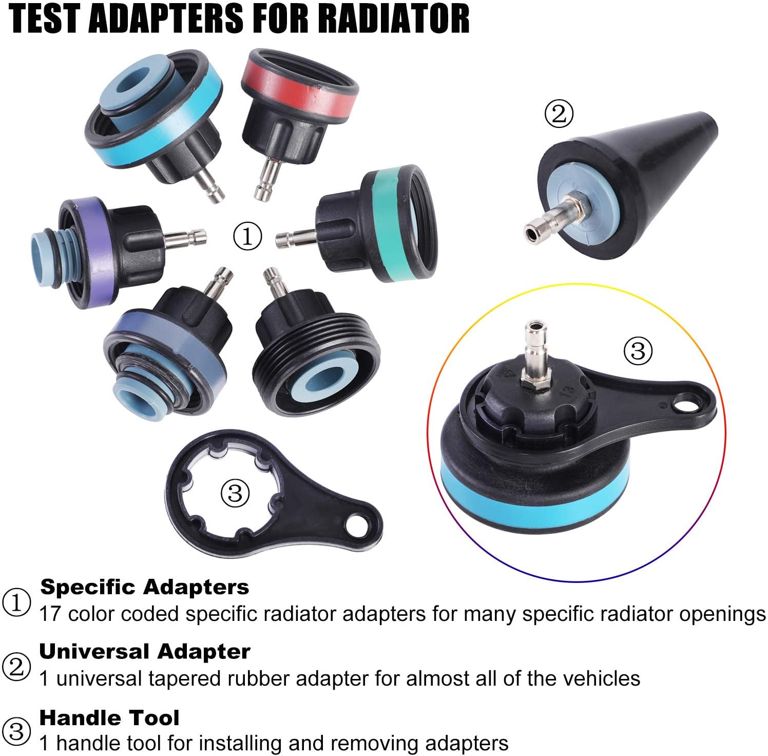 ชุดทดสอบแรงดันหม้อน้ำอเนกประสง - Radiator Pressure Tester บทวิจารณ์และราคา