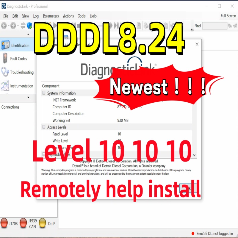 2026 รุ่นใหม่ล่าสุด DDDL 8.24  - Auto Repair Shop Diagnostics บทวิจารณ์และราคา