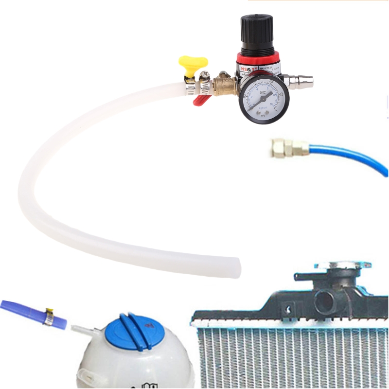 อัตโนมัติน้ำหล่อเย็นถัง Leakag - Radiator Pressure Tester บทวิจารณ์และราคา