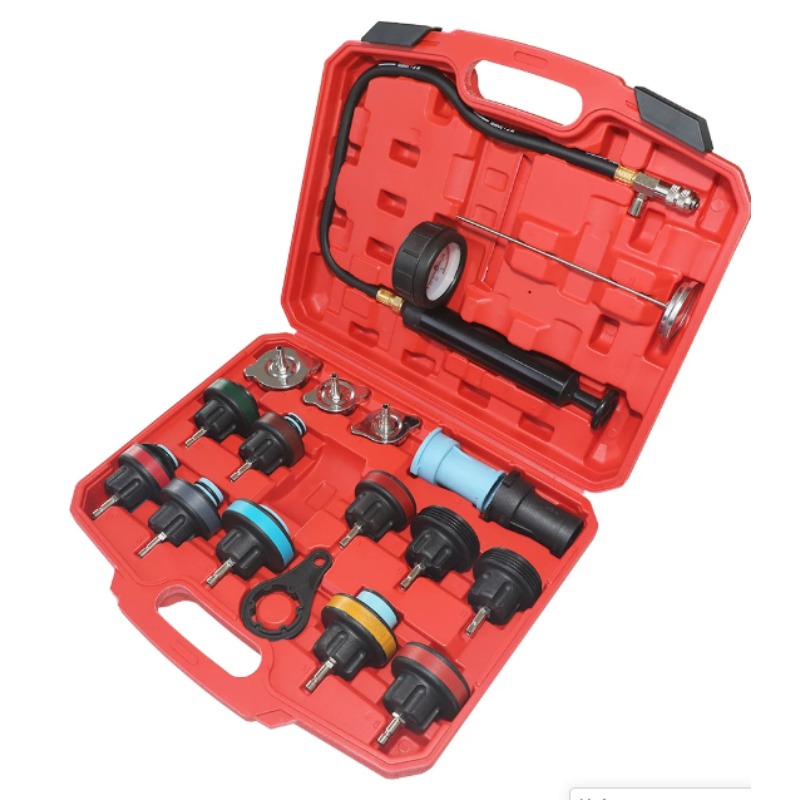 ชุดทดสอบแรงดันหม้อน้ำ 18 ชิ้น  - Radiator Pressure Tester บทวิจารณ์และราคา